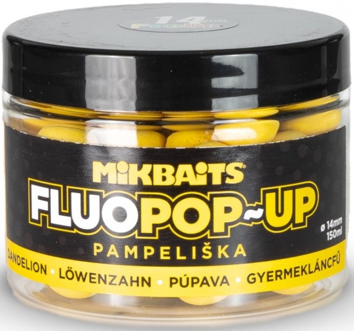 Plovuće Boilie Mikbaits Fluo 14mm 150ml