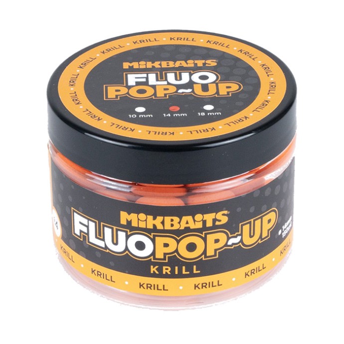 Plovuće Boilie Mikbaits Fluo 14mm 150ml