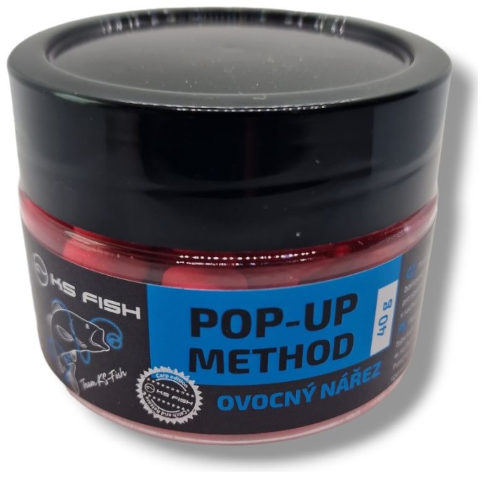 Plovuće Boilies KS Fish Pop-up Method 10mm 40g