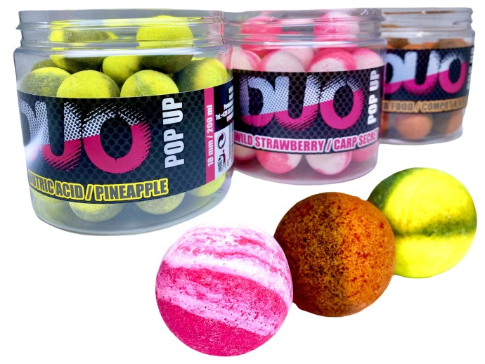 Plovuće Boilies LK Baits DUO X-Tra Fresh Pop-Ups 18mm 200ml