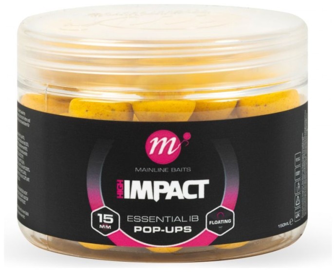 Plovuće Boilies Mainline Hi Impact Pop-Up 15mm 150ml