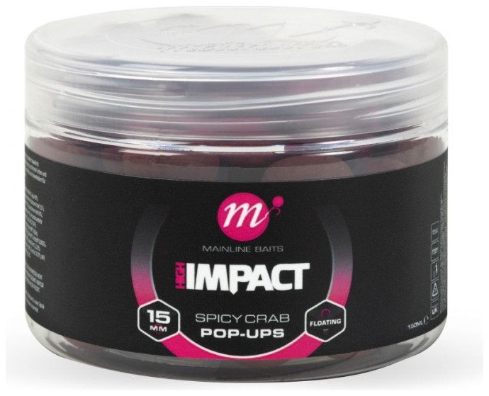 Plovuće Boilies Mainline Hi Impact Pop-Up 15mm 150ml