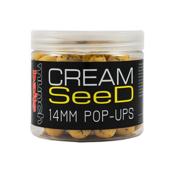 Plovući Boilie Munchbaits Cream Seed Pop-Ups