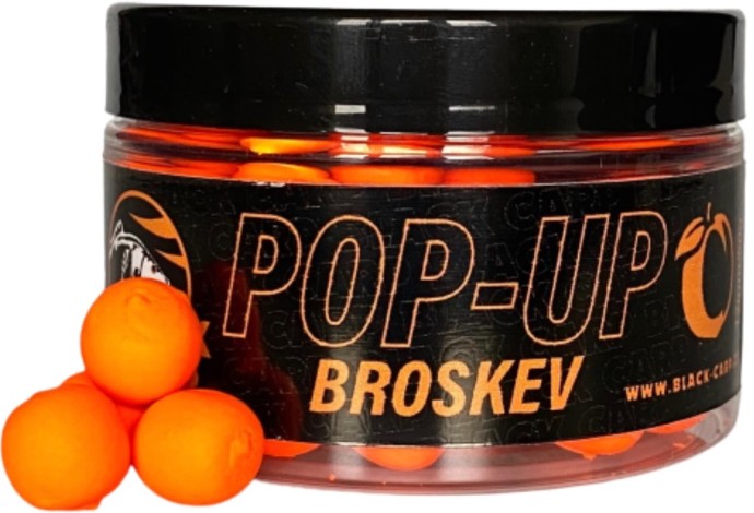 Plovući Boilies Black Carp Pop-Ups 12mm 50gr