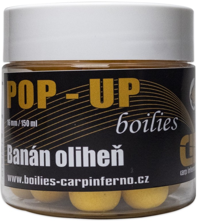 Plovući Boilies Carp Inferno Pop-Up Boilies 16mm 150ml