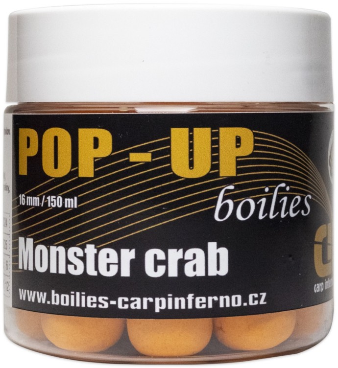 Plovući Boilies Carp Inferno Pop-Up Boilies 16mm 150ml