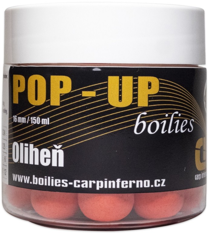 Plovući Boilies Carp Inferno Pop-Up Boilies 16mm 150ml