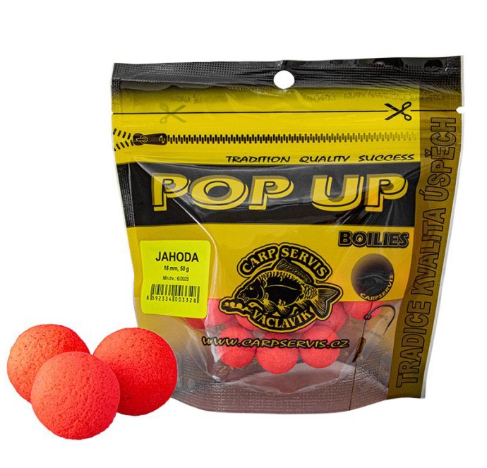 Plovući Boilies Carp Servis Václavík Pop-Up Boilies 16mm 50gr