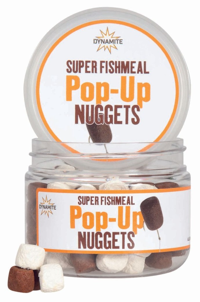 Plovući Boilies Dynamite Baits Super Fishmeal Nuggets – Pop Ups