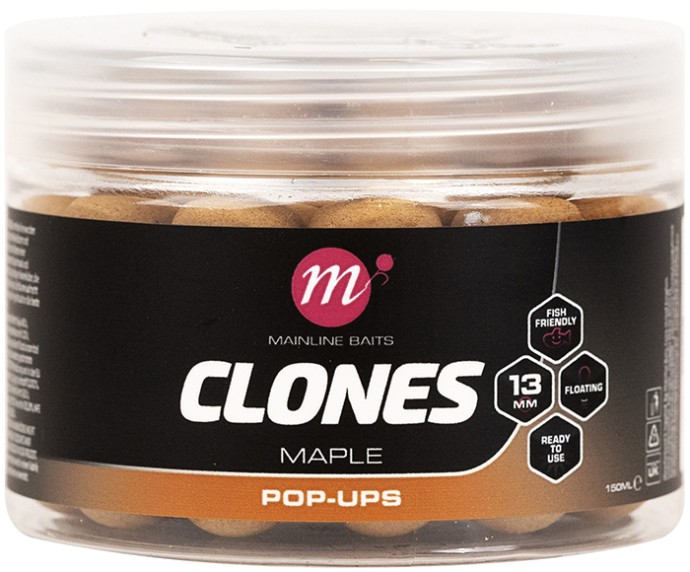 Plovući Boilies Mainline Clones Pop-Ups