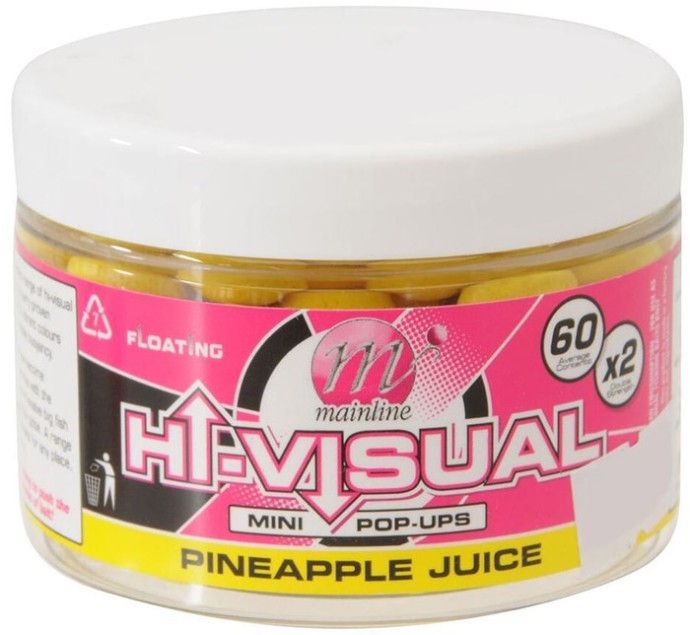 Plovući Boilies Mainline High Visual Mini Pop-Ups 150ml