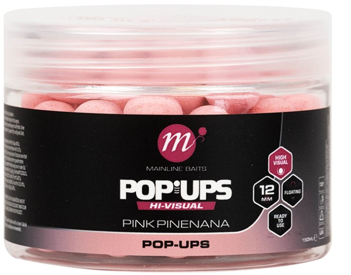 Plovući Boilies Mainline High Visual Mini Pop-Ups 250ml