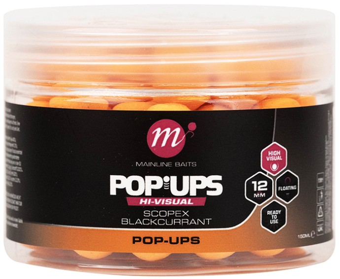 Plovući Boilies Mainline High Visual Mini Pop-Ups 250ml