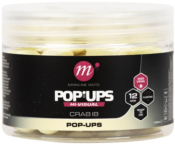 Plovući Boilies Mainline High Visual Mini Pop-Ups 250ml