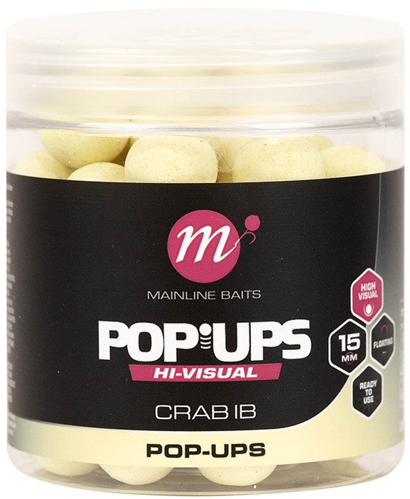 Plovući Boilies Mainline High Visual Pop-Ups 250ml