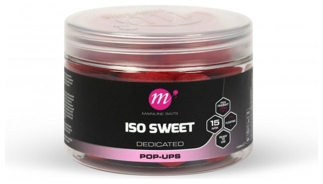 Plovući Boilies Mainline ISO Sweet Pop-Ups 15mm