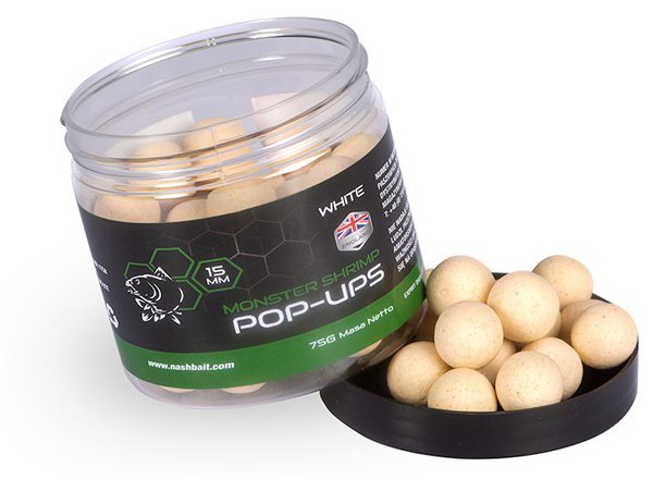 Plovući Boilies Nash Monster Shrimp Pop Ups 2024 75gr