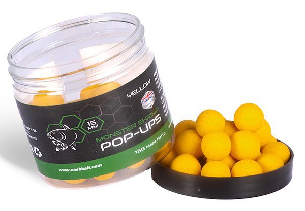 Plovući Boilies Nash Monster Shrimp Pop Ups 2024 75gr