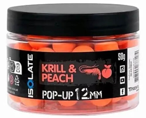 Plovući Boilies Shimano Bait Isolate Pop-Ups Krill Peach 50gr