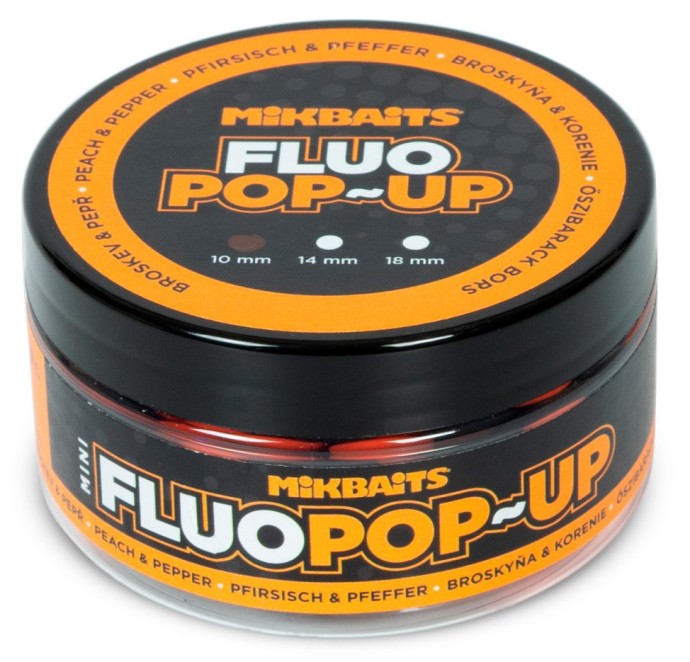 Plutajuće Boilie Mikbaits Fluo Boilie 100ml 10mm
