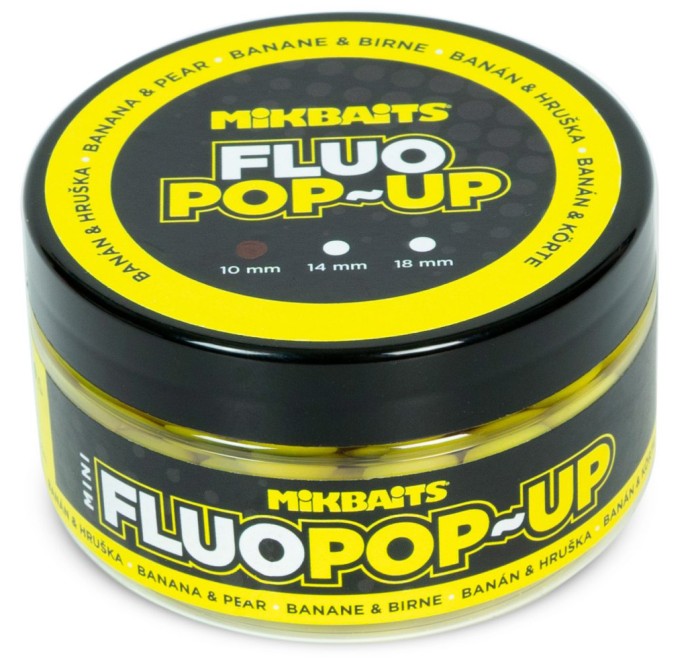 Plutajuće Boilie Mikbaits Fluo Boilie 100ml 10mm