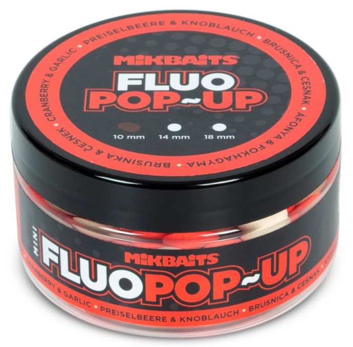 Plutajuće Boilie Mikbaits Fluo Boilie 100ml 10mm