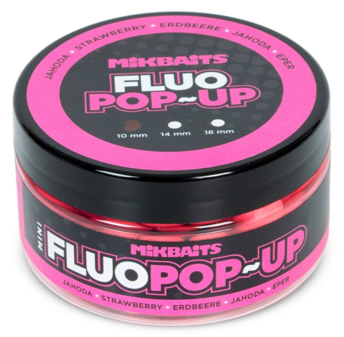 Plutajuće Boilie Mikbaits Fluo Boilie 100ml 10mm