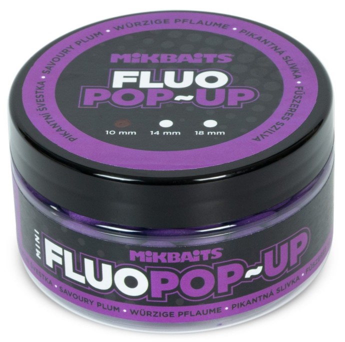 Plutajuće Boilie Mikbaits Fluo Boilie 100ml 10mm