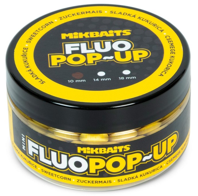 Plutajuće Boilie Mikbaits Fluo Boilie 100ml 10mm