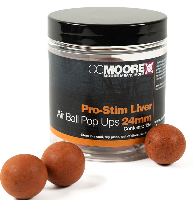 Plutajuće Boilies CC Moore Pro-Stim Liver Air Ball Pop Ups