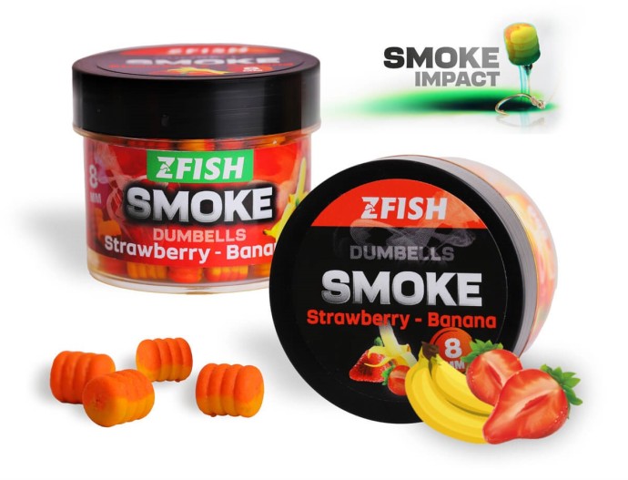 Plutajući Dumbells Zfish Smoke POP-UP 8mm