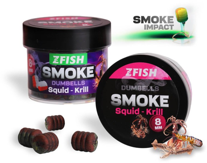 Plutajući Dumbells Zfish Smoke POP-UP 8mm
