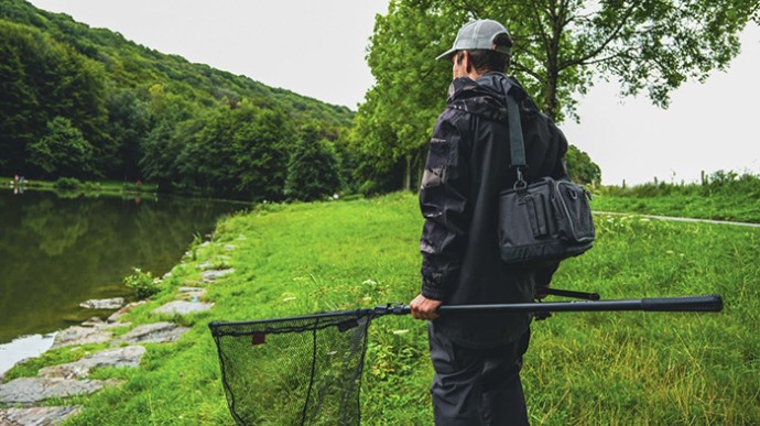 Podberák Rage Warrior Rubber Mesh Net R70 2,4m
