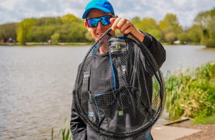 Podmetač Glava Preston Carbon F1 Latex Landing Net