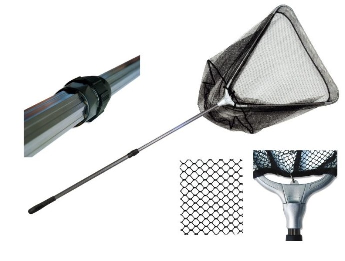 Podmetač Zebco Wide Mesh Telescopic Landing Net
