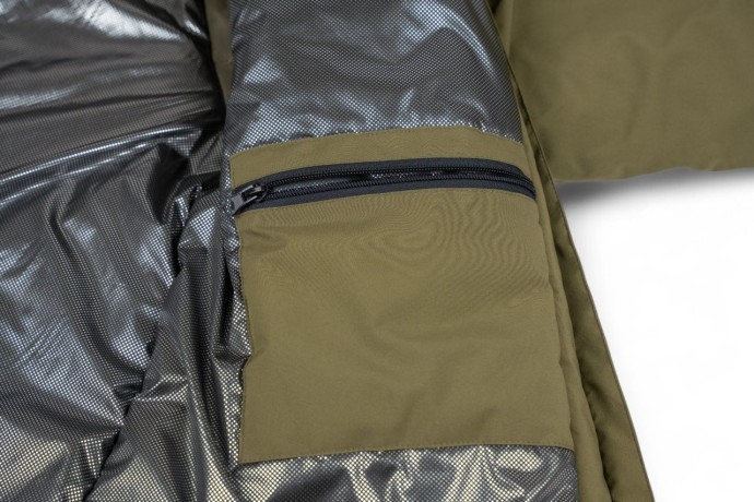 Podstavljena Jakna Mikbaits Thermo Exclusive Zelena