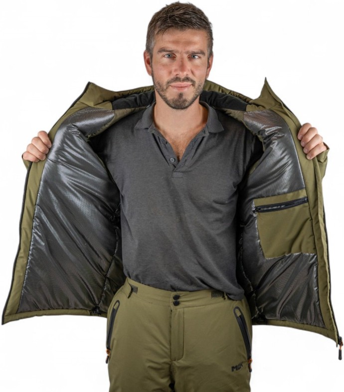 Podstavljena Jakna Mikbaits Thermo Exclusive Zelena