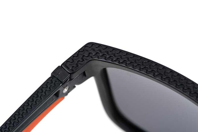 Polarizacijske naočale Fox Collection Black & Orange Shades - Grey Lens