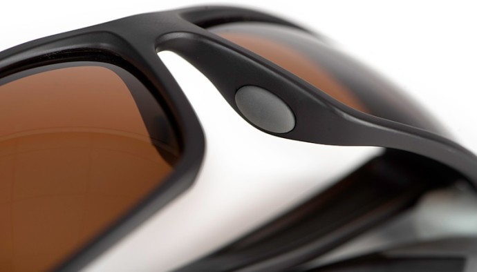 Polarizacijske naočale Rage Avius Dark Gray Sunglasses / Brown Lenses with Mirror Finish