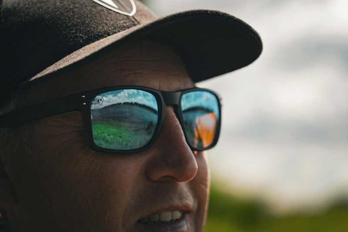Polarizacijske naočale Rage Transparent Black Brown Lens Mirror Blue Eyewear