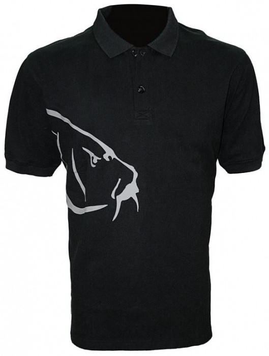 Polo majica Zfish Carp Polo T-Shirt Black