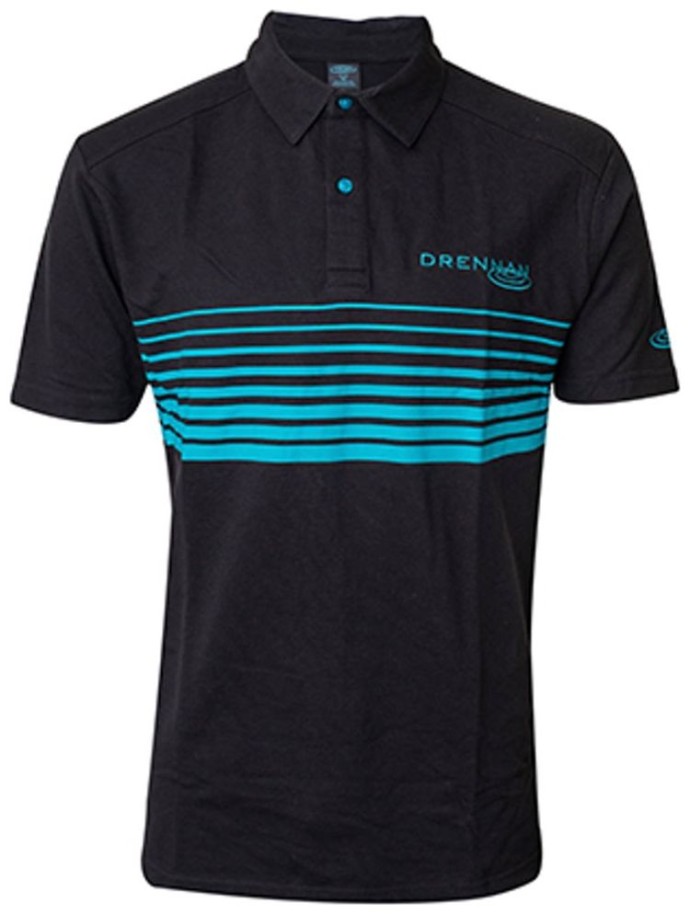 Polokošeľa Drennan Black Lines Polo