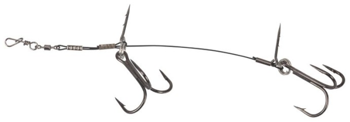 Pomoćna Udica Stinger Iron Claw Ubodna Double