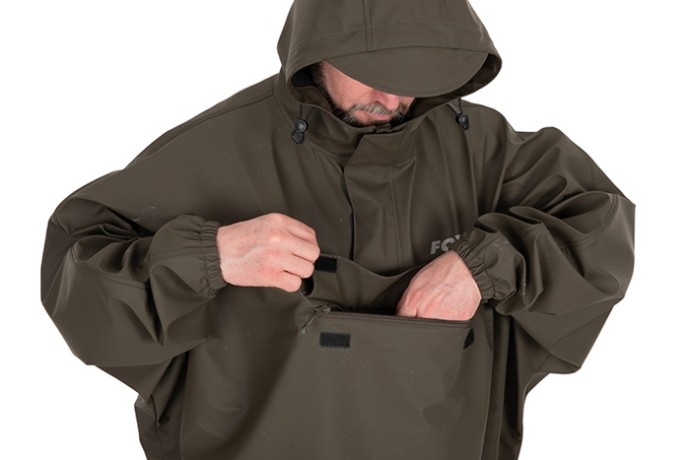 Pončo Fox Khaki Jedna Veličina