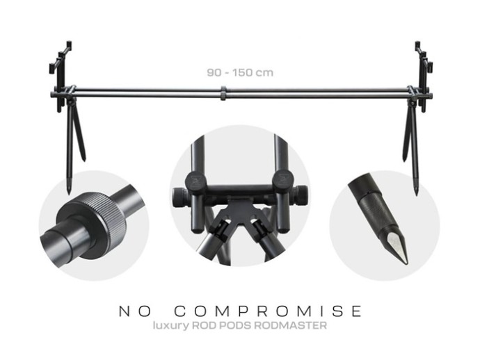 Postolje ZFish Rod Pod Rodmaster 4 Rods