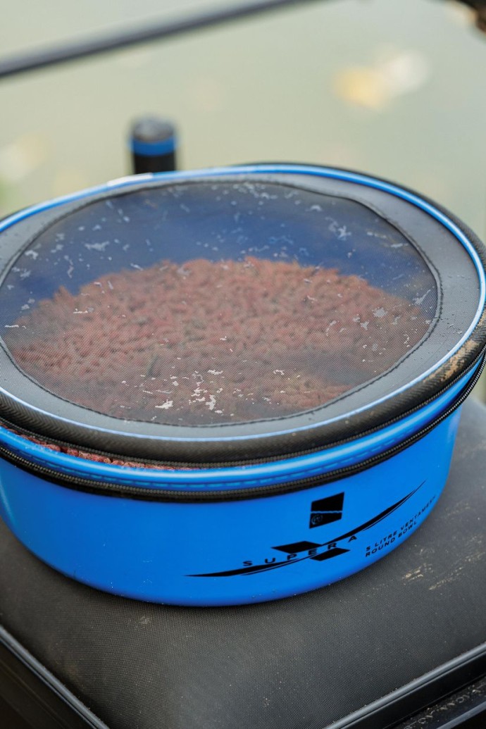 Posuda S Prozračnim Poklopcem Preston Supera X Ventamesh Round Bowl - 5 Litre