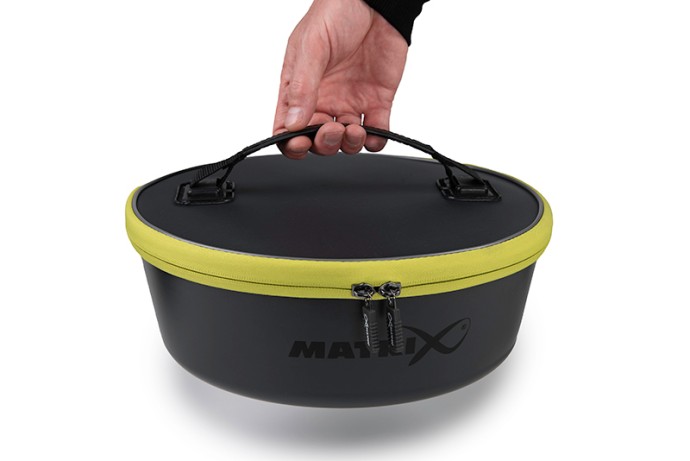 Posuda za Mamce Matrix Moulded EVA Bowl With Lid