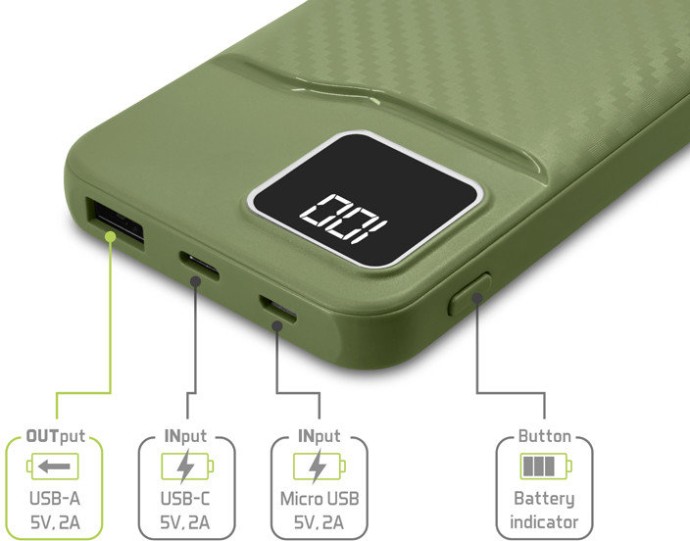 Powerbank Delphin StoraX 10000mAh