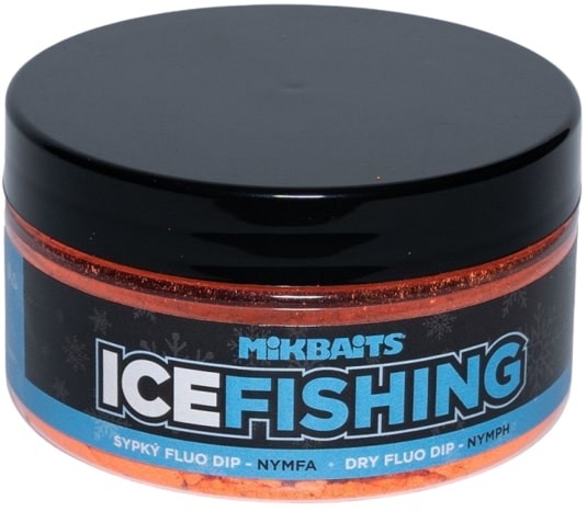 Praškasti Fluo Dip Mikbaits Ice Fishing Range 100ml