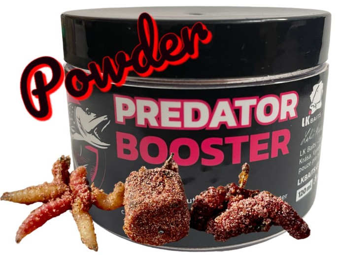 Práškový Posilovač LK Baits Predator Booster Powdered 30g